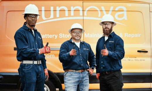 Sunnova technitians ready to help with your solar problems